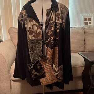 Elegant Patchwork Women's Jacket